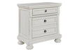 Robbinsdale Antique White Nightstand - B742-92 - Lara Furniture