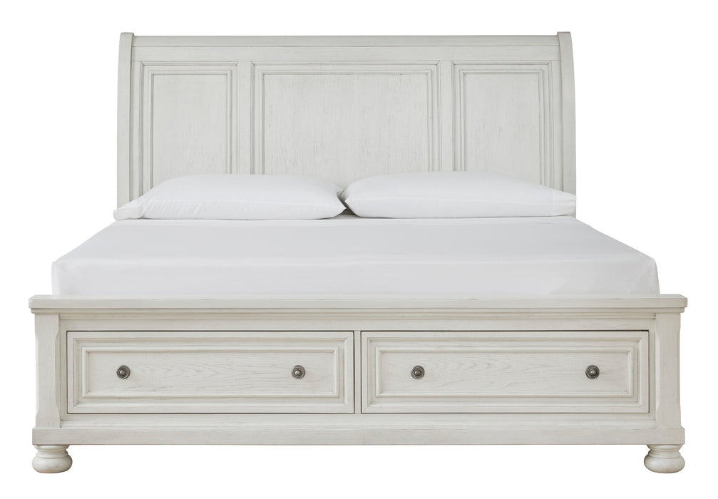 Robbinsdale King/Cailfornia King Sleigh Bed - Lara Furniture