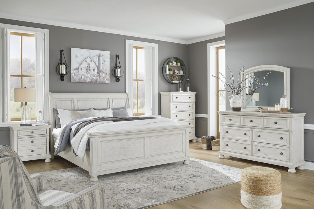 Robbinsdale Sleigh Bedroom Set - Lara Furniture