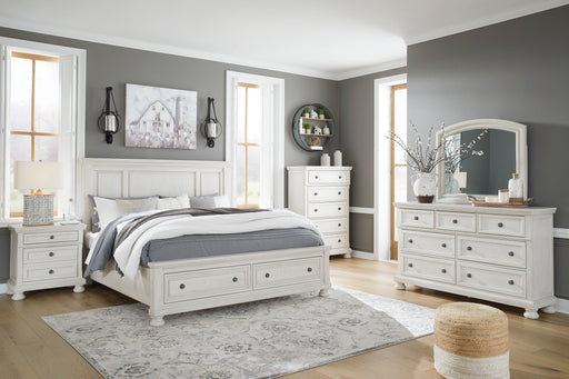 Robbinsdale Storage Panel Bedroom Set - Lara Furniture