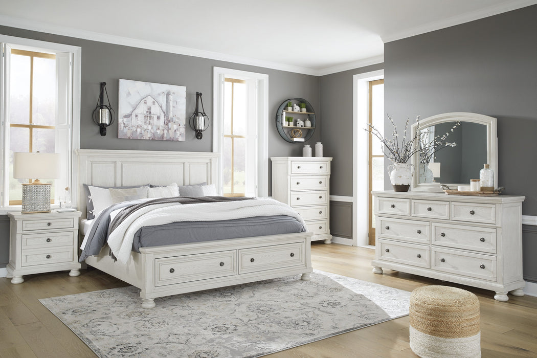 Robbinsdale Storage Panel Bedroom Set - Lara Furniture