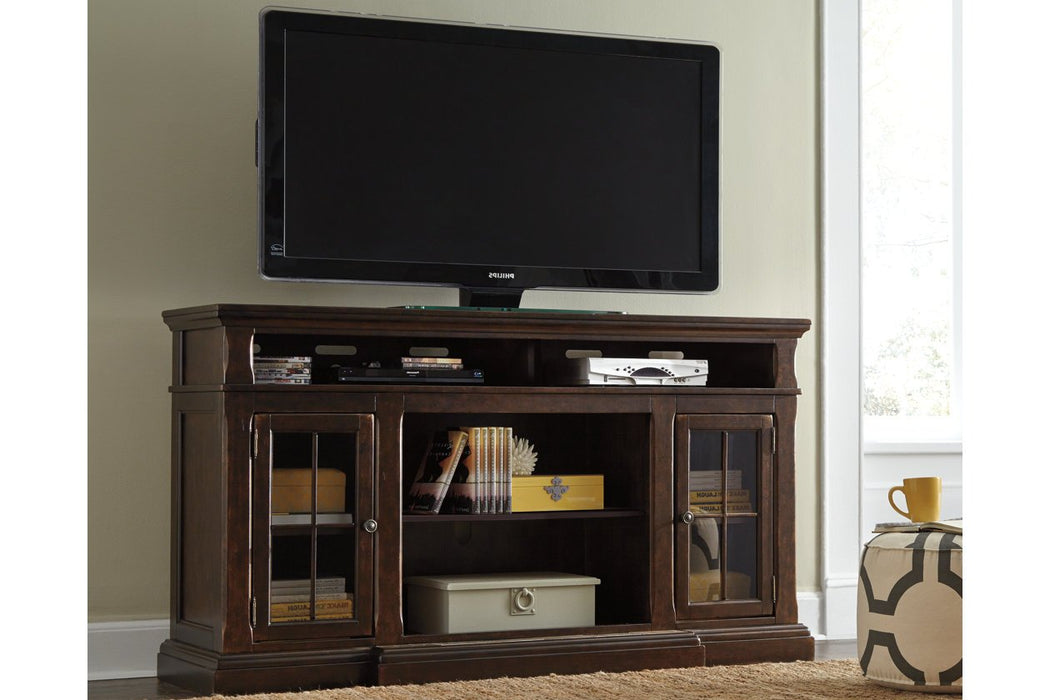 Roddinton Dark Brown 72" TV Stand - W701-88 - Lara Furniture