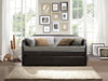 Roland Dark Brown Daybed with Trundle - 4950 - Lara Furniture