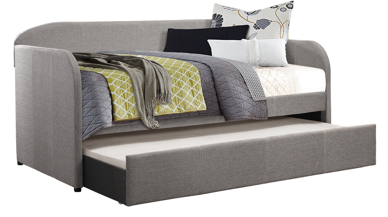 Roland Gray Daybed with Trundle - 4950GY - Lara Furniture