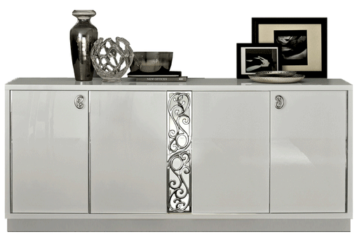 Roma 4-Door Buffet White - i24037 - Lara Furniture