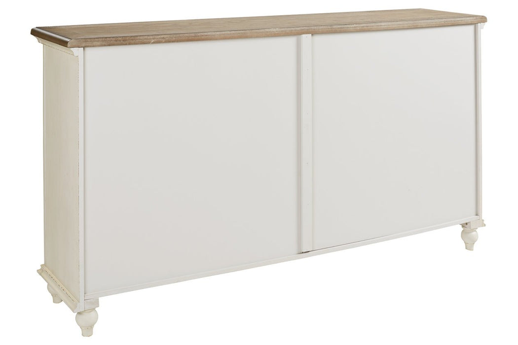 Roranville Antique White Accent Cabinet - A4000268 - Lara Furniture