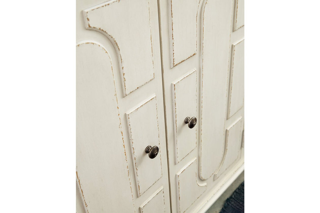 Roranville Antique White Accent Cabinet - A4000268 - Lara Furniture