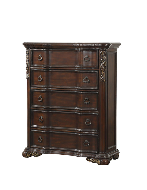 Royal Highlands Rich Cherry Chest - 1603-9 - Lara Furniture