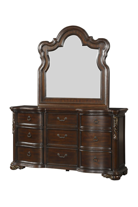 Royal Highlands Rich Cherry Mirror - 1603-6 - Lara Furniture