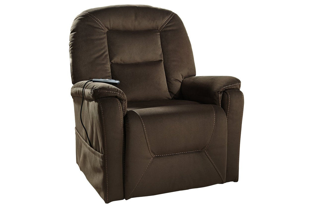 Samir Coffee Power Lift Recliner - 2080112 - Lara Furniture