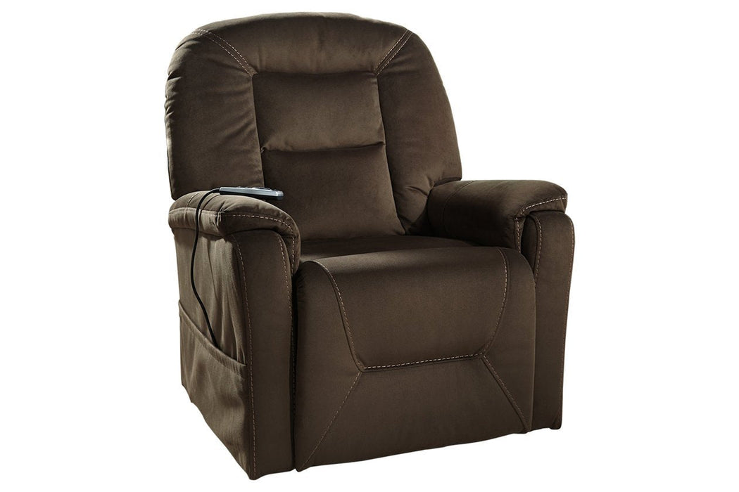 Samir Coffee Power Lift Recliner - 2080112 - Lara Furniture