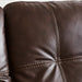 Santorine Sofa and Loveseat in Dark Brown - PKG020867