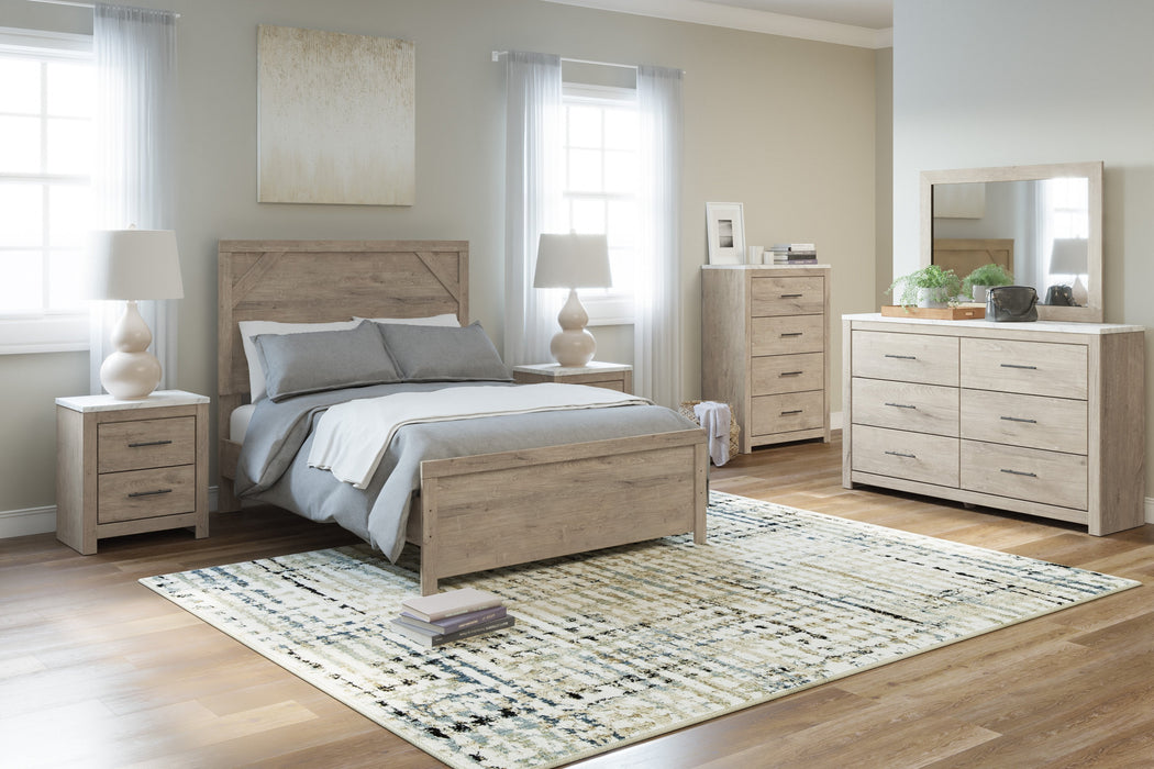 Senniberg Light Brown-White Youth Bedroom Set - Lara Furniture