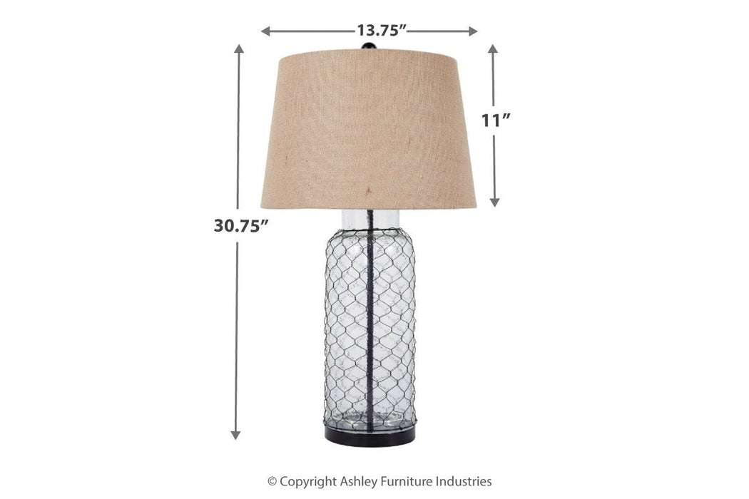 Sharmayne Transparent Table Lamp - L430114 - Lara Furniture