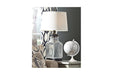 Sharolyn Transparent/Silver Finish Table Lamp - L430144 - Lara Furniture