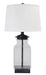 Sharolyn Transparent/Silver Finish Table Lamp - L430144 - Lara Furniture