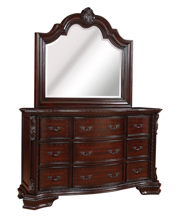 Sheffield Dark Cherry Dresser - B1100-1 - Lara Furniture