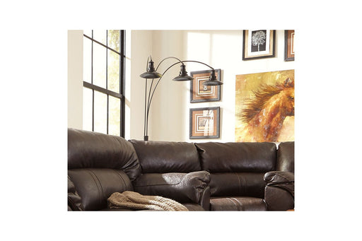 Sheriel Black Floor Lamp - L725059 - Lara Furniture