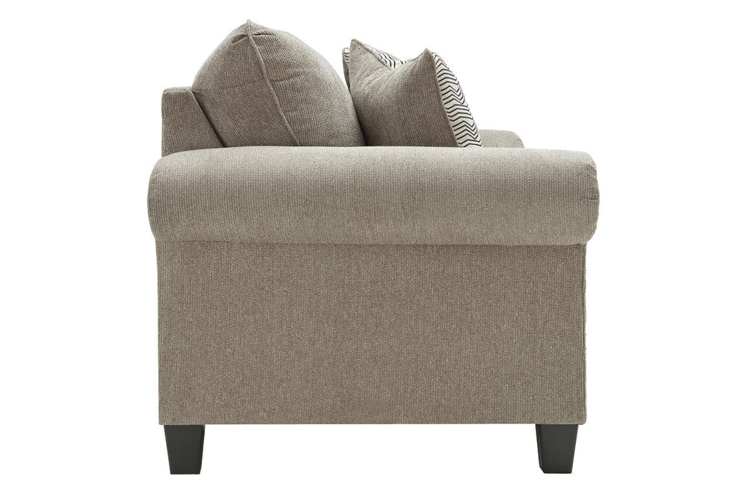 Shewsbury Pewter Loveseat - 4720235 - Lara Furniture