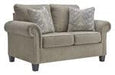 Shewsbury Pewter Loveseat - 4720235 - Lara Furniture