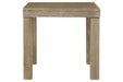 Silo Point Brown Outdoor End Table - P804-702 - Lara Furniture