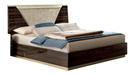 Smart Bed Walnut Queen - Lara Furniture