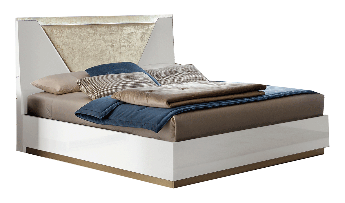 Smart Bed White Queen - Lara Furniture