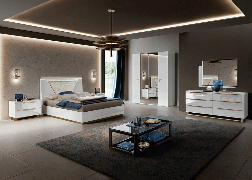 Smart Bed White Queen - Lara Furniture