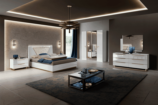 Smart Bedroom White Set - Lara Furniture