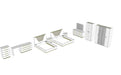 Smart Bedroom White Set - Lara Furniture