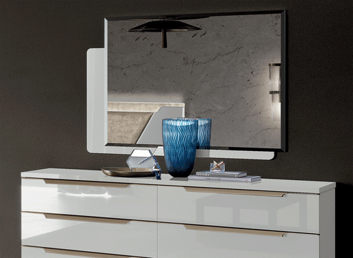 Smart White Mirror - i37940 - Lara Furniture