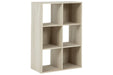 Socalle Natural Six Cube Organizer - EA1864-3X2 - Lara Furniture