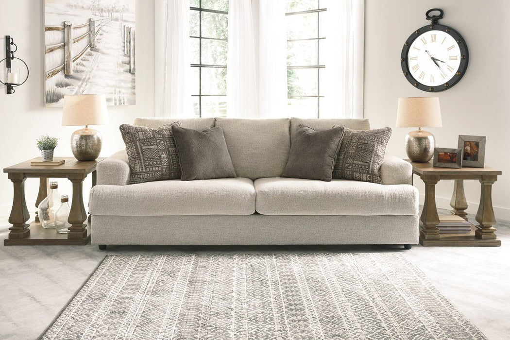 Soletren Stone Queen Sofa Sleeper - 9510439 - Lara Furniture