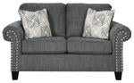 [SPECIAL] Agleno Charcoal Loveseat - 7870135 - Lara Furniture