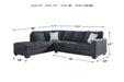 [SPECIAL] Altari Slate LAF Sectional - Lara Furniture