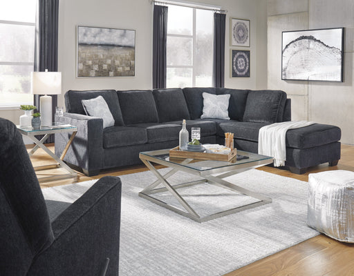 [SPECIAL] Altari Slate RAF Full Sleeper Sectional - Lara Furniture