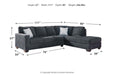 [SPECIAL] Altari Slate RAF Sectional - Lara Furniture