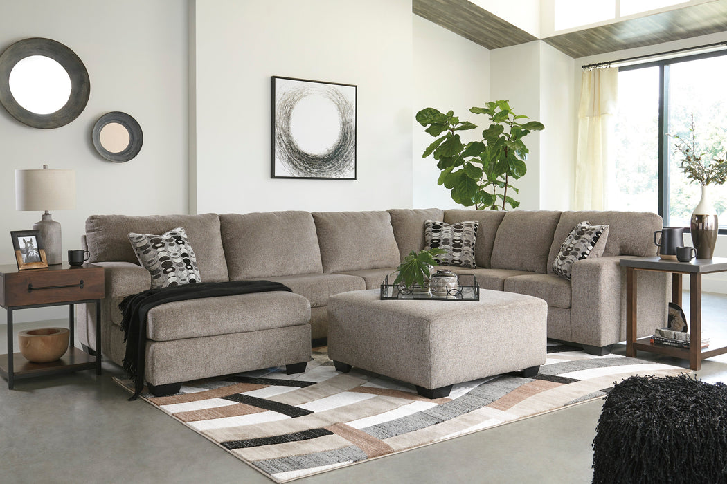 [SPECIAL] Ballinasloe Platinum LAF Sectional - Lara Furniture