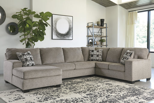 [SPECIAL] Ballinasloe Platinum LAF Sectional - Lara Furniture