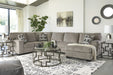 [SPECIAL] Ballinasloe Platinum RAF Sectional - Lara Furniture