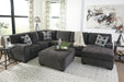 [SPECIAL] Ballinasloe Smoke RAF Sectional - Lara Furniture