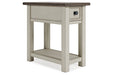 [SPECIAL] Bolanburg Two-tone Chairside End Table - T637-107 - Lara Furniture