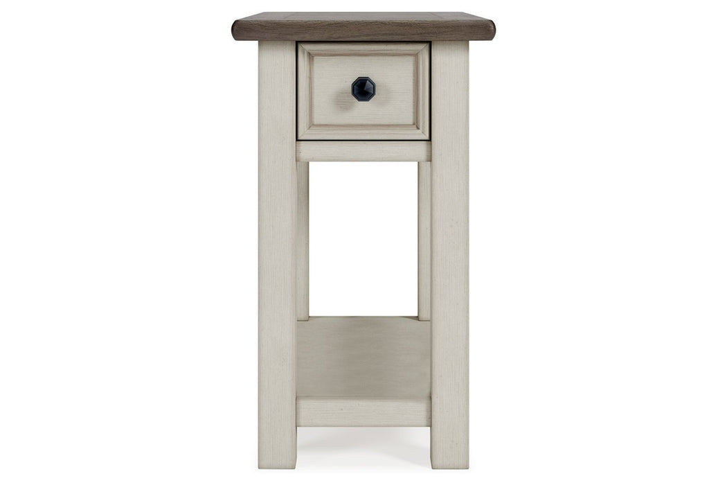 [SPECIAL] Bolanburg Two-tone Chairside End Table - T637-107 - Lara Furniture