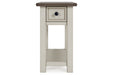 [SPECIAL] Bolanburg Two-tone Chairside End Table - T637-107 - Lara Furniture