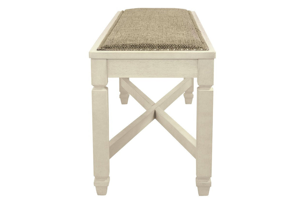 [SPECIAL] Bolanburg Two-tone Dining Bench - D647-00 - Lara Furniture