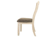 [SPECIAL] Bolanburg Two-tone Dining Chair (Set of 2) - D647-01 - Lara Furniture