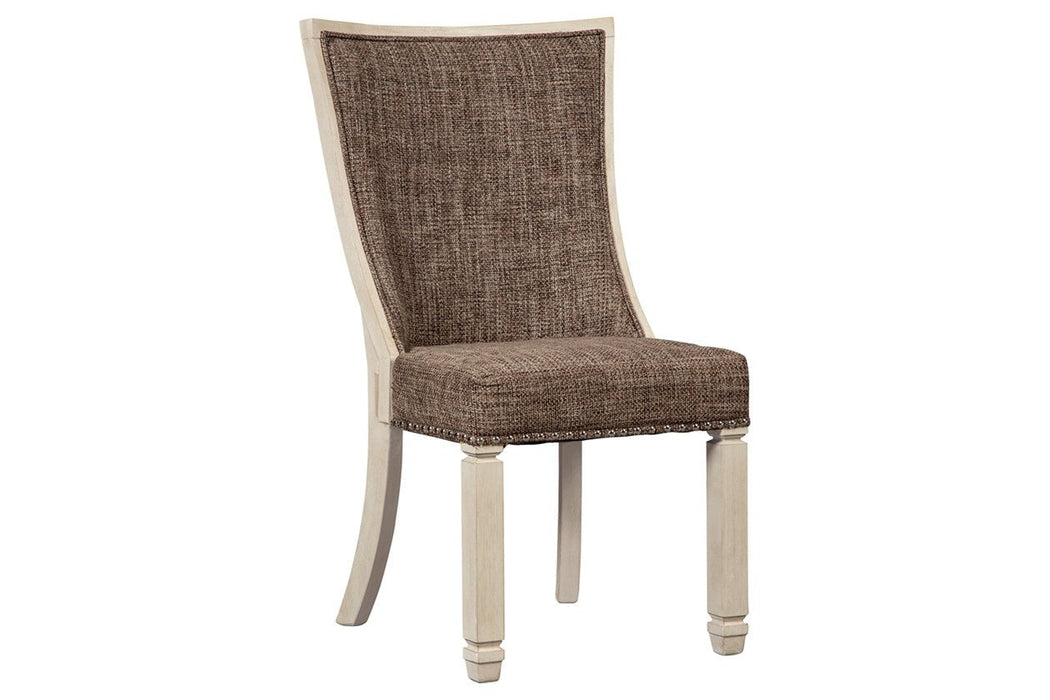 [SPECIAL] Bolanburg Two-tone Dining Chair (Set of 2) - D647-02 - Lara Furniture