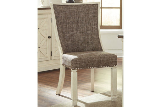 [SPECIAL] Bolanburg Two-tone Dining Chair (Set of 2) - D647-02 - Lara Furniture