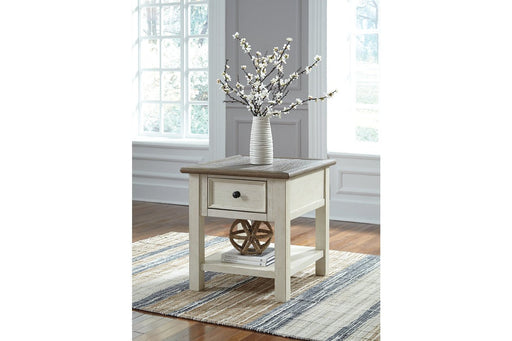 [SPECIAL] Bolanburg Two-tone End Table - T637-3 - Lara Furniture