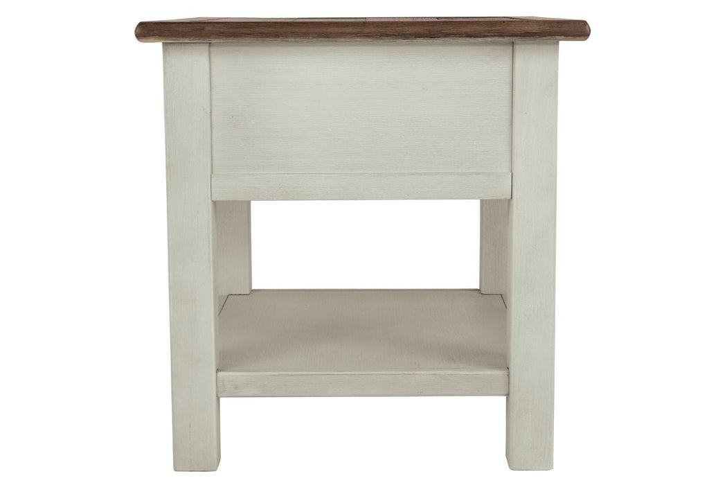 [SPECIAL] Bolanburg Two-tone End Table - T637-3 - Lara Furniture